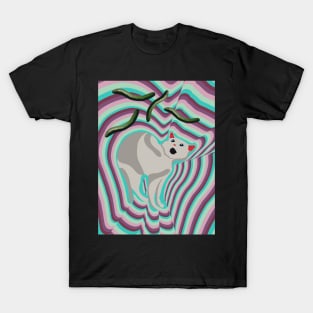 Cat scared of cucumbers T-Shirt